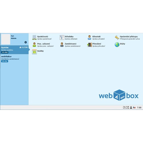 WebVisitor UPGR ver.2 - rozšírenie licencie o 50 užívateľov