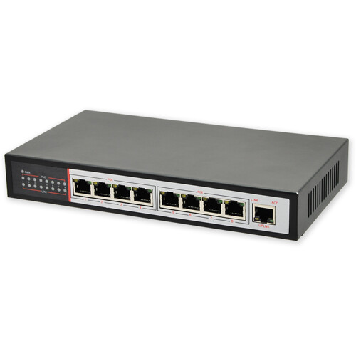 PoE SWITCH 8/8 + 1G