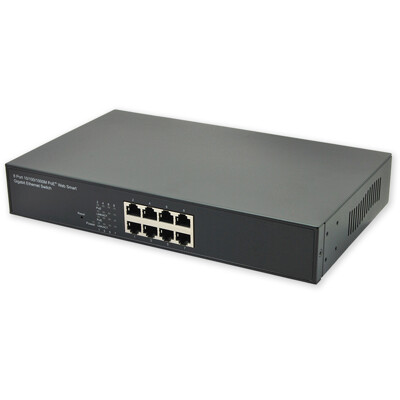 PoE SWITCH 8/8 GIGA